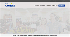 Desktop Screenshot of premierhomefurnishings.net